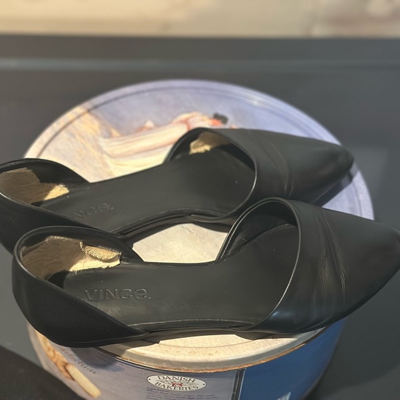 Black VINCE d’Orsay flats - Picture 4 of 4